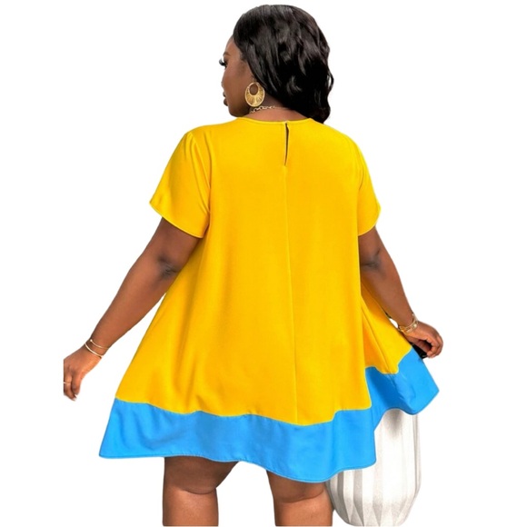 💛💙 PLUS Dress 💛💙 - Picture 2 of 3